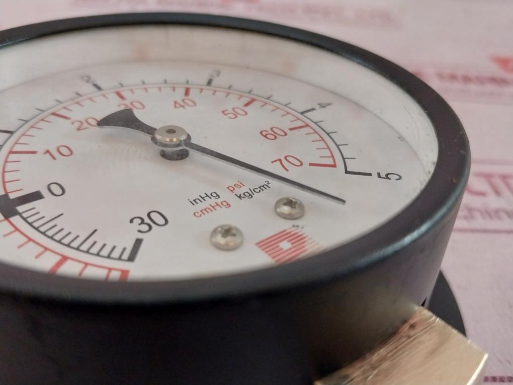 Pro-instrument 3" P-bx3/8Pt Pressure Gauge 0-70 Psi 0-5 Kg/Cm2 Kc-d13
