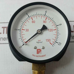 Pro-instrument P100 P-b 3" Analog Pressure Gauge 0-10 Kg/Cm² 0-150 Ps