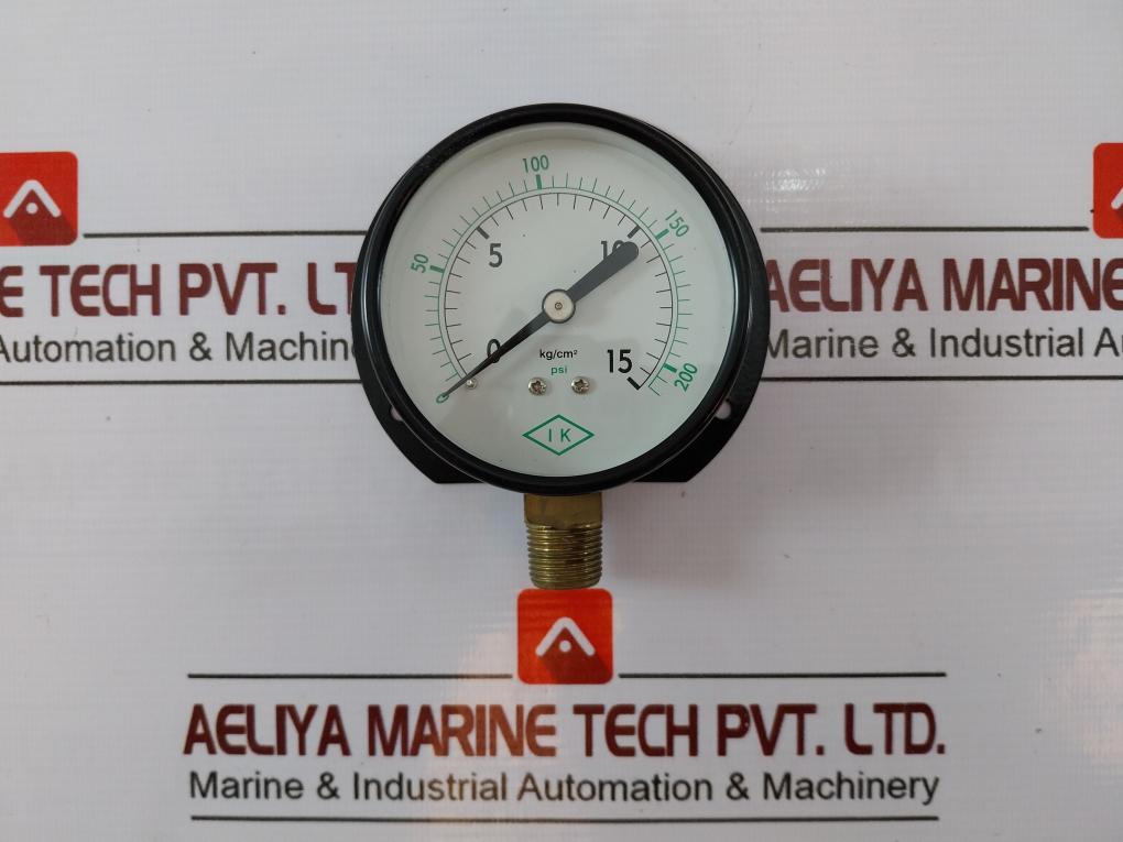 PRO-INSTRUMENT KC-A18 P100 P-B 3" Pressure Temperature Gauge 3/8" PT