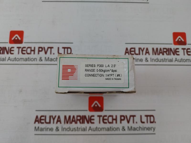 Pro-instrument P300 L-a Pressure Gauge 0-700 Psi 0-50 Kg/Cm2