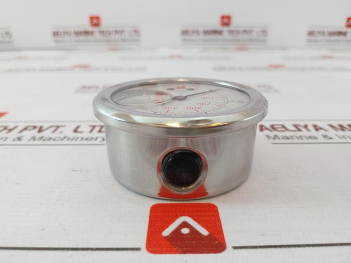 Pro-instrument P300 L-a Pressure Gauge 0-700 Psi 0-50 Kg/Cm2