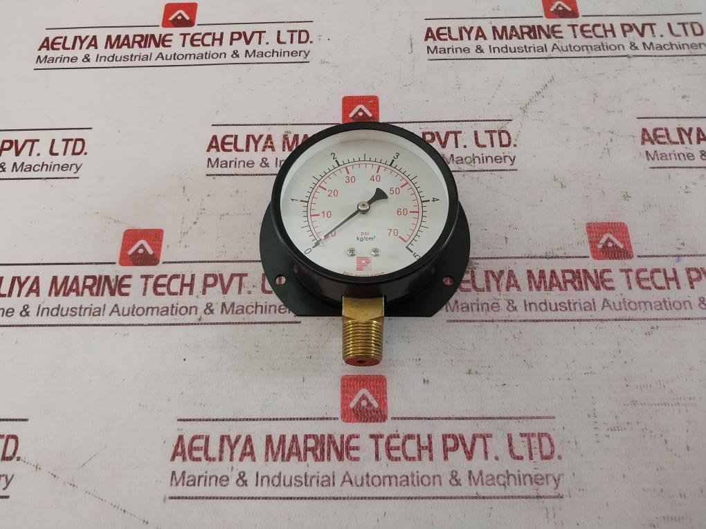 Pro-instrument Pressure Gauge 0-70 Psi 0-5 Kg/Cm2