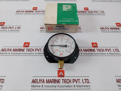 Pro-instrument 4"C-bx3/8Pt Compound Pressure Gauge 76Cmhg To 5Kg/Cm² 3/8 Pt