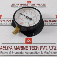 Pro-instrument 4"C-bx3/8Pt Compound Pressure Gauge 76Cmhg To 5Kg/Cm² 3/8 Pt