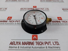 Pro-instrument 4"C-bx3/8Pt Pressure Gauge -76 Cmhg - 7 Kg/Cm2