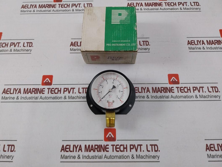 Pro-instrument Kc-g17 Pressure Gauge 0 To 7 Kg/Cm2 0 To 100 Psi