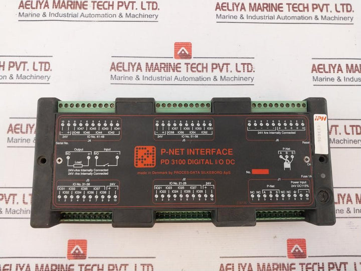 Proces-data Pd 3100 P-net Interface Process Data Digital I/O Module 24V