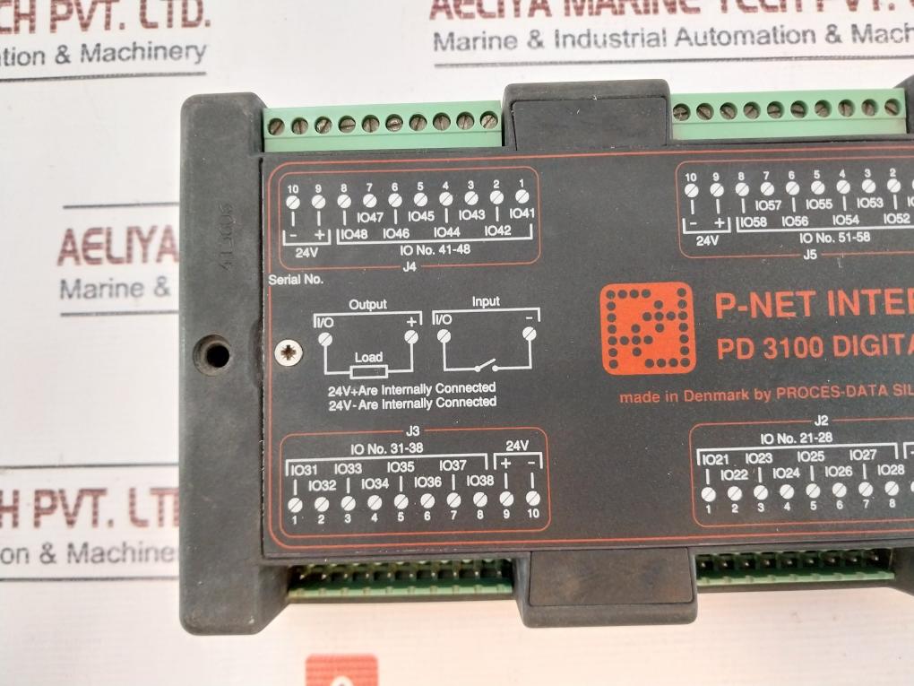 Proces-data Pd 3100 P-net Interface Process Data Digital I/O Module 24V