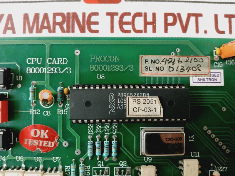 Procon 80001293/3 Cpu Card Prc 2051 42162100