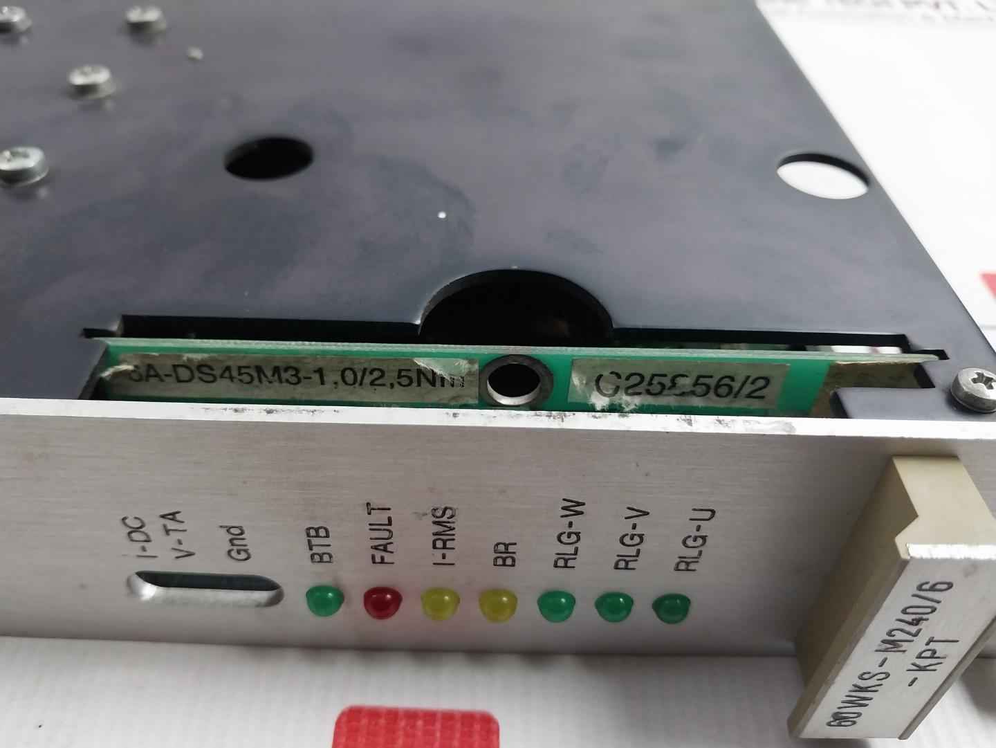 Procon Pas 60Wks-m240/6-pb Pcb Module For Analog Servo Amplifier 3X172V 1.0Kva