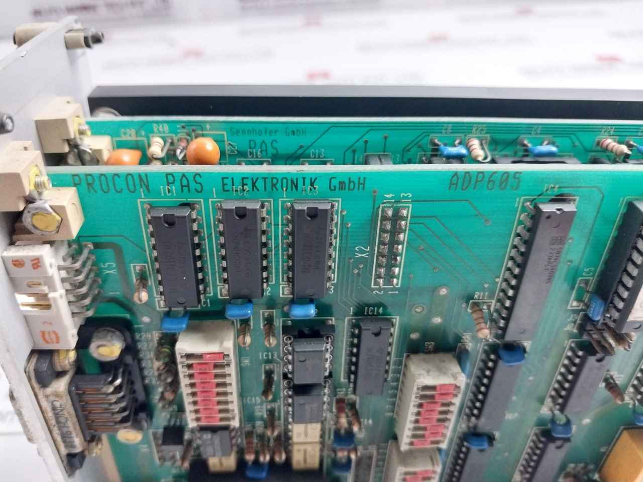 Procon Pas Adp605 Plc Control Module Mp600-1 Dd-com 0244