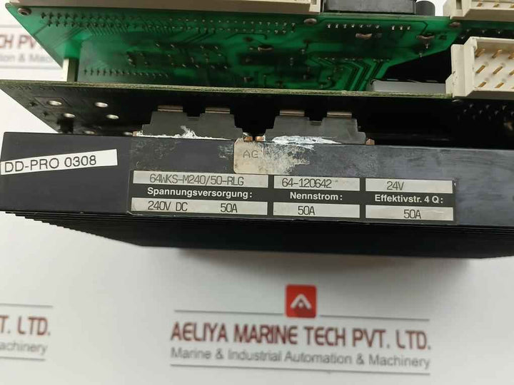 Procon Pas Elektronik Power Supply Amplifier Board 64Wks-m240/50-rlg 240Vdc 50A
