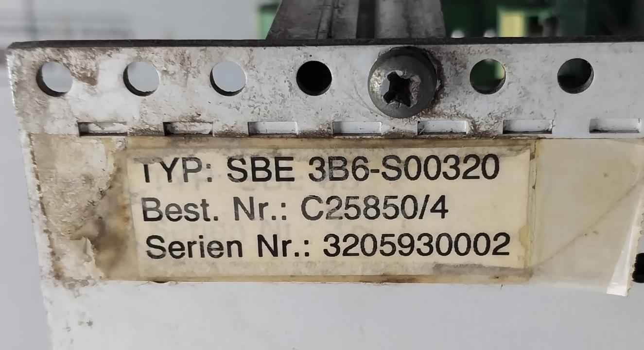 Procon Pas Sbe 3b6-s00320 Control Module Mp600b-s021 18-36 Vdc Serie 64kws