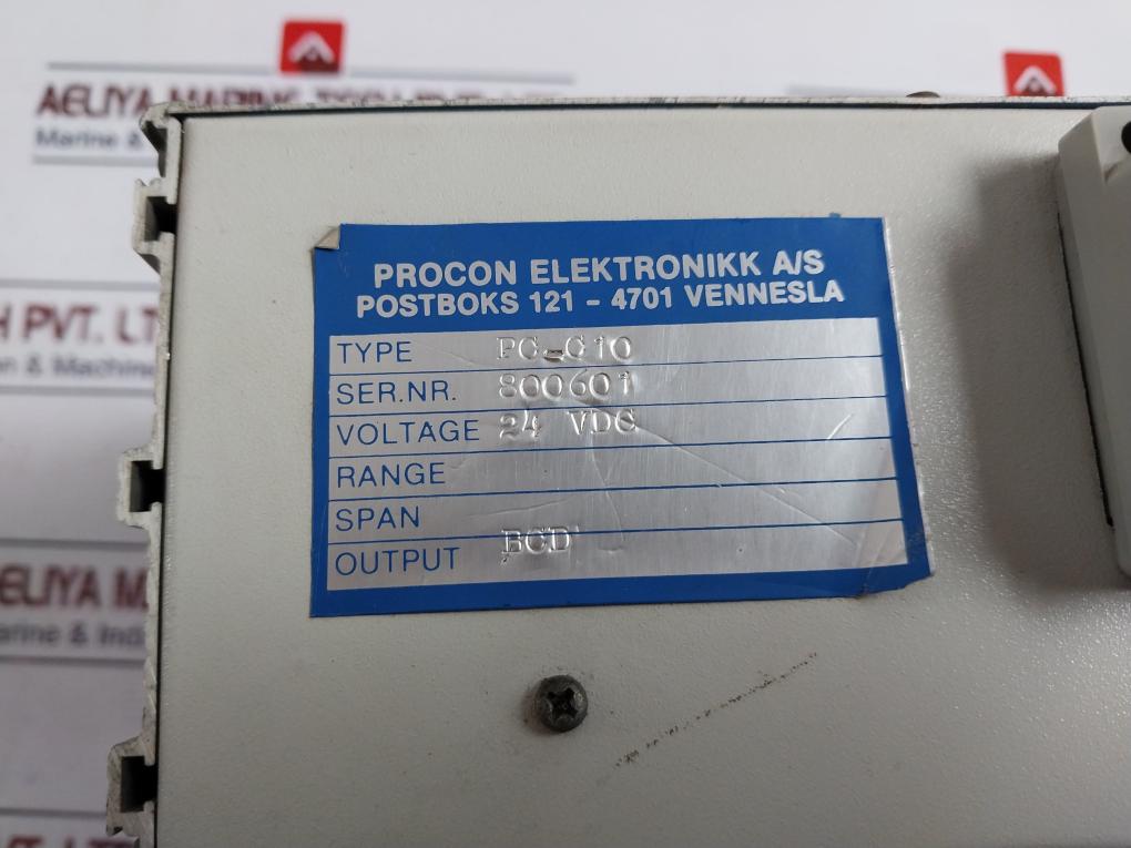 Procon Pc-cio Controller 24 Vdc