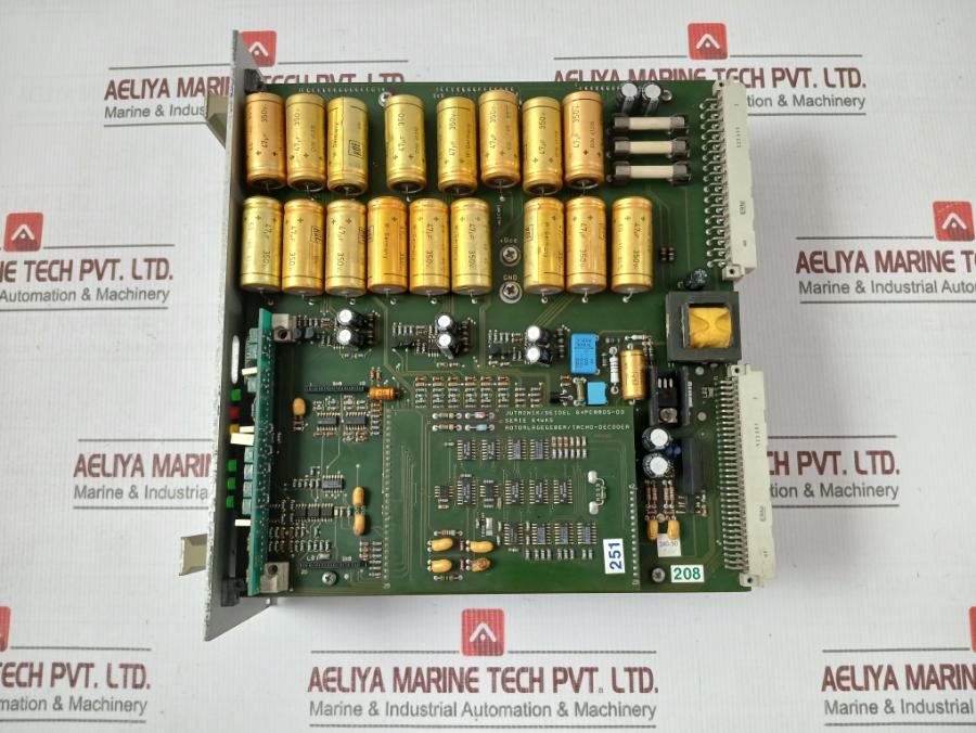Procon Pas 64Wks-m240/50-kpt Servo Amplifier Drive Circuit Board 240V Dc 50A