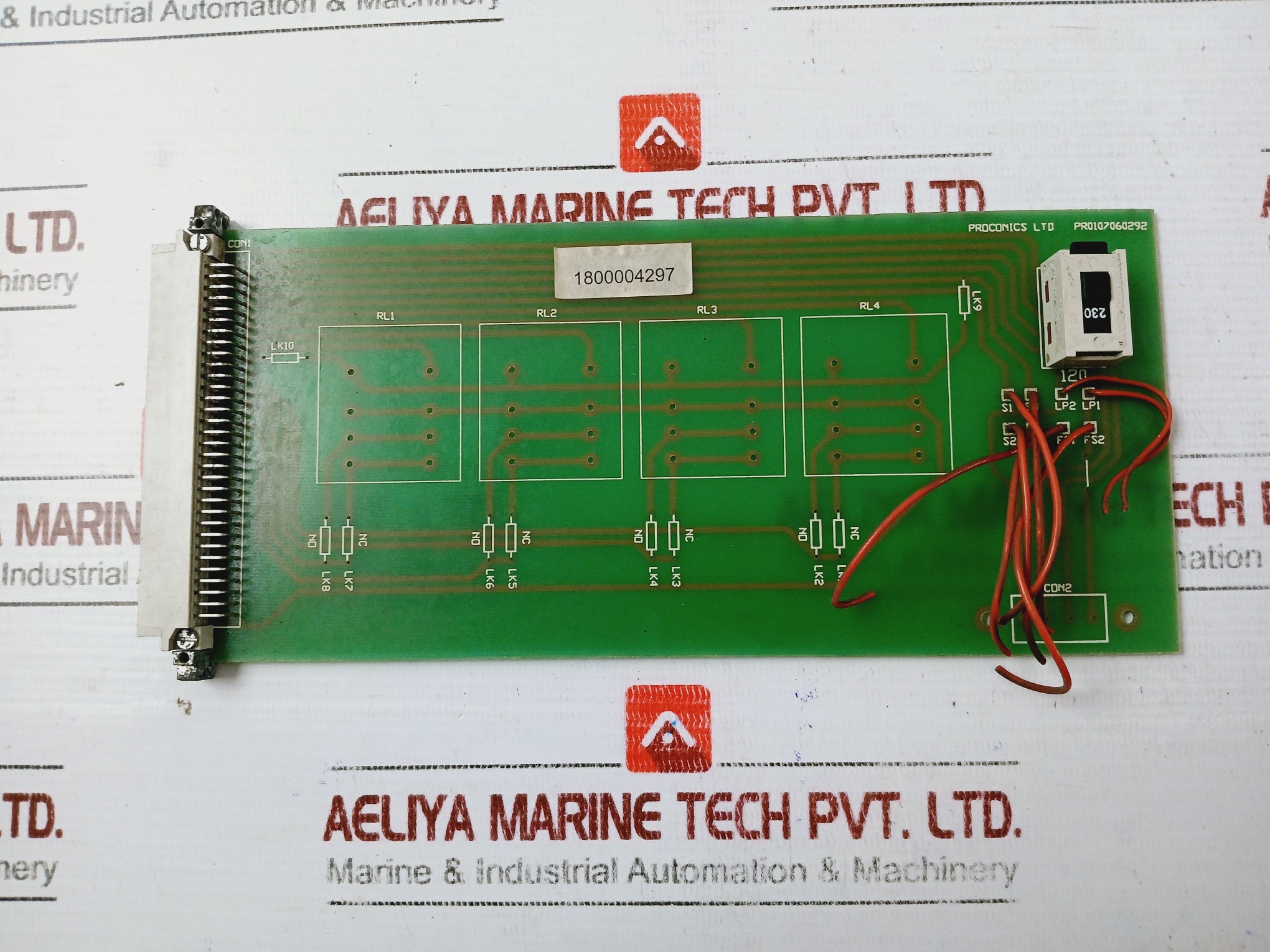 Proconics Pr0107060292 Pcb Module 1800004297