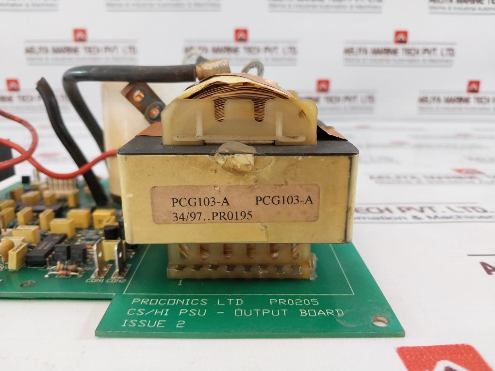 Proconics Pr0205 Cs/Hi Psu-output Board