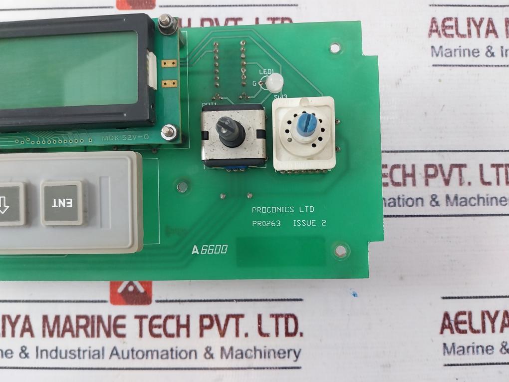 Proconics Pr0263 Printed Circuit Board