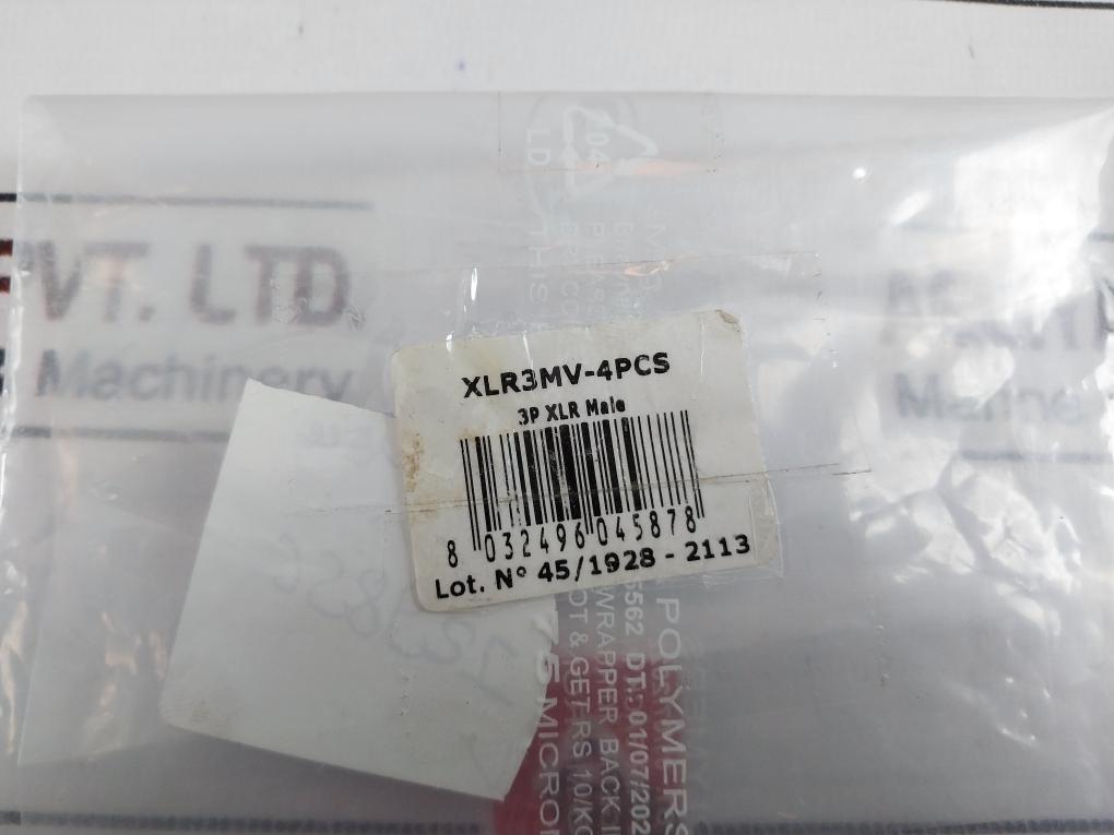 Lot of 2X PROEL XLR3MV Connector