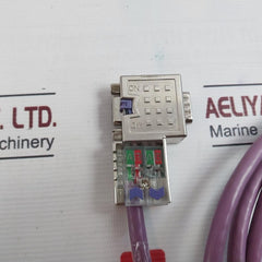 Profichip Pa003135 Profibus Connector With Cable 2 Meter