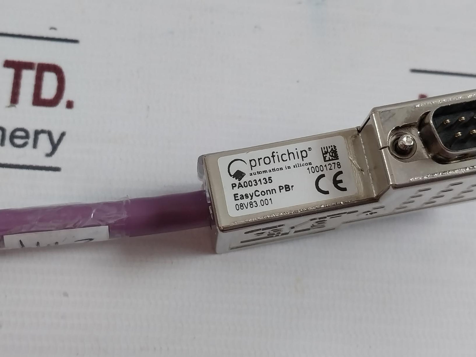 Profichip Pa003135 Profibus Connector With Cable 2 Meter