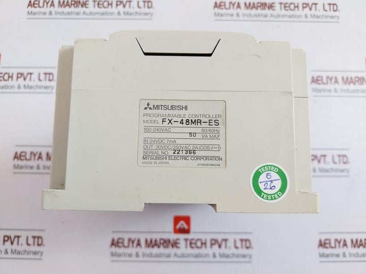 Programmable Controller 100-240Vac 50/60Hz Mitsubishi Electric Fx-48Mr-es