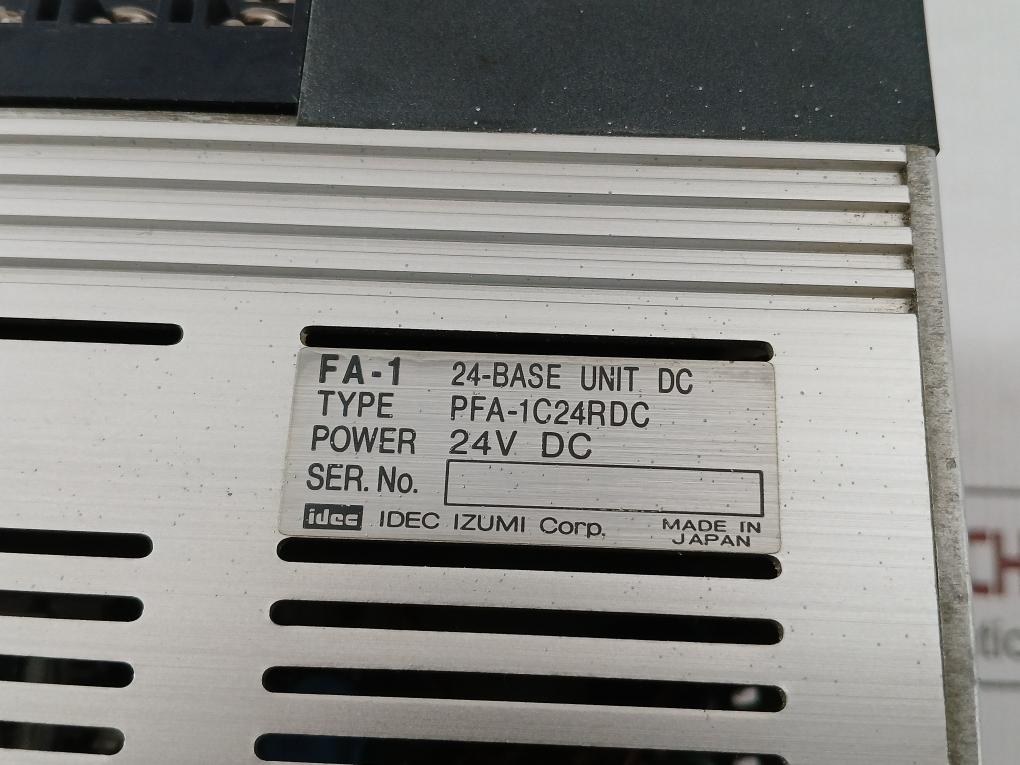 Programmable Controller 24V Dc Idec Izumi Pfa-1C24Rdc