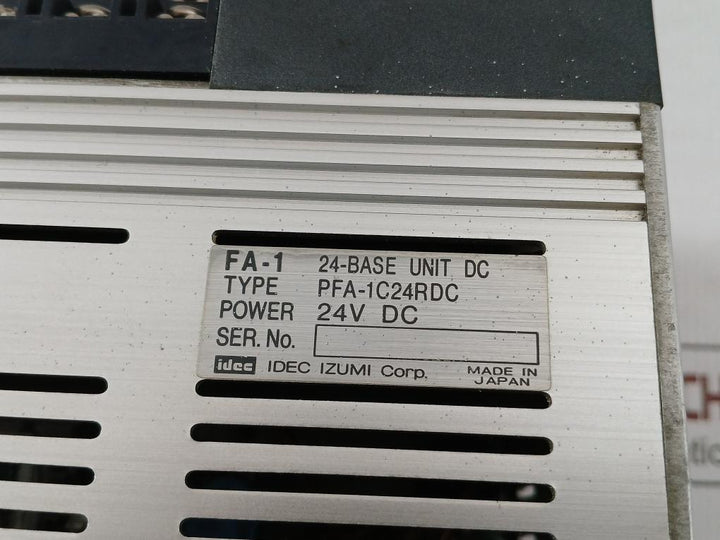 Programmable Controller 24V Dc Idec Izumi Pfa-1C24Rdc