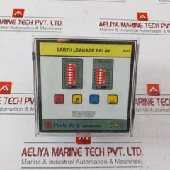 Prok Dv’s El01 Earth Leakage Relay 415vac Aux 85-275vac/dc 50-60hz