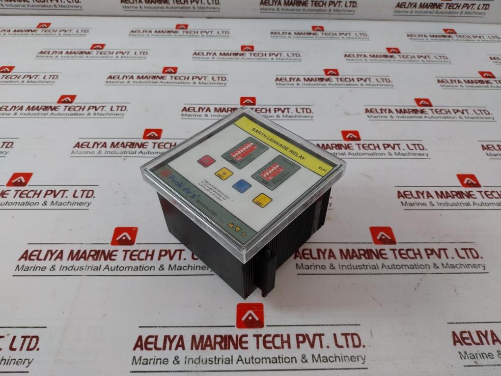 Prok Dv’s El01 Earth Leakage Relay 415vac Aux 85-275vac/dc 50-60hz