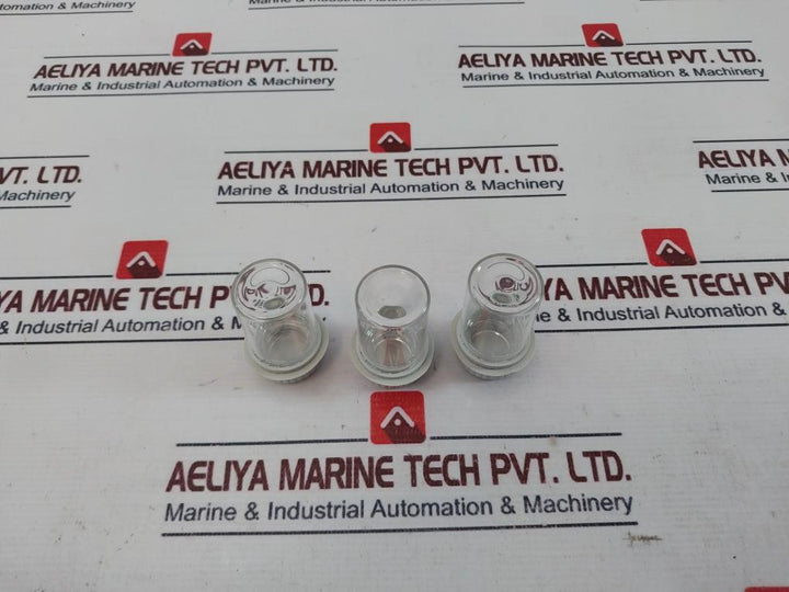 Lot of 5X Prominent 1007566 Round Cuvettes With Lid