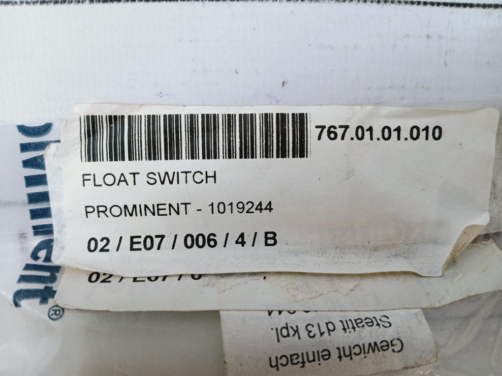 Prominent 1019244 Ceramic Float Switch 767.01.01.010