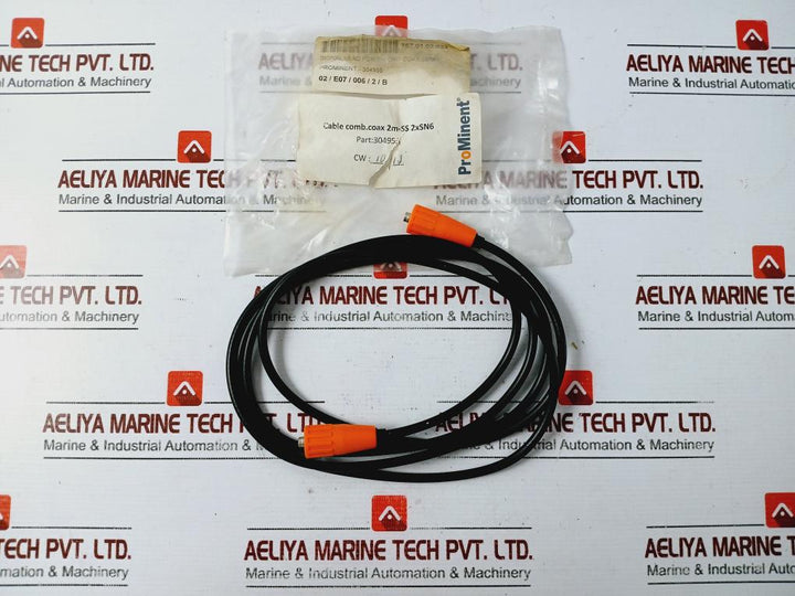 PROMINENT 304955 Signal Lead for pH/ORP Coax 5mm CABLE COMB.COAX 2M-SS 2XSN6