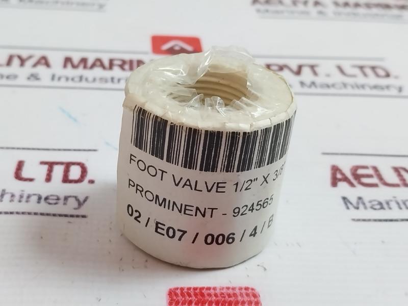 Prominent 924565 Foot Valve 1/2” X 3/8”, Np 1