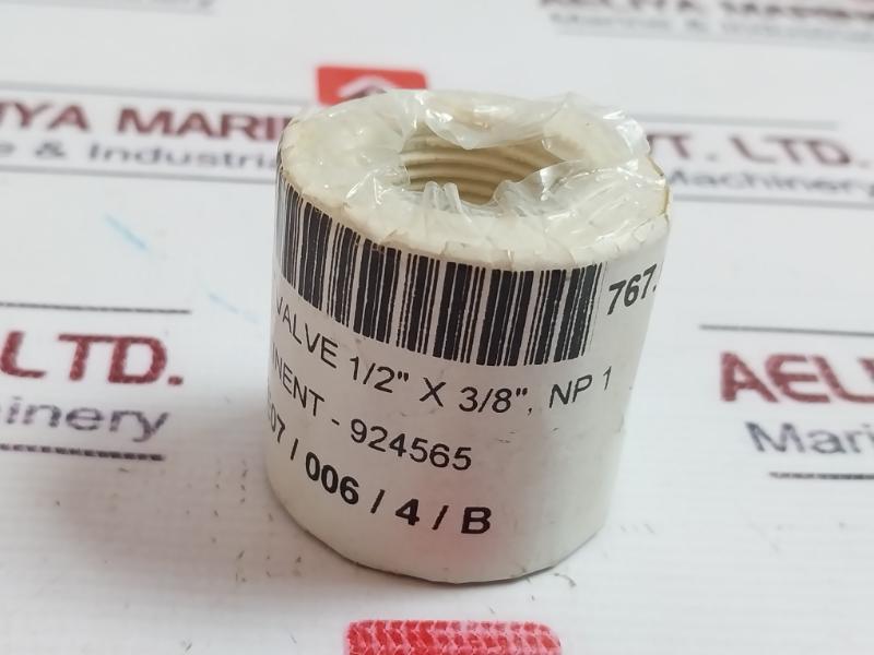 Prominent 924565 Foot Valve 1/2” X 3/8”, Np 1