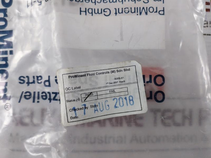 Prominent 924697.6 S4 Injection Lance with Solenoid Meter Pump