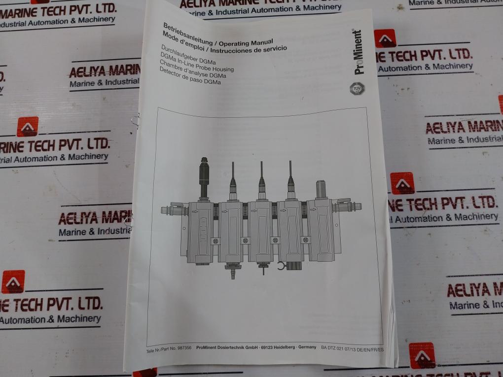 Prominent 987356 Dgma In-line Probe Housing