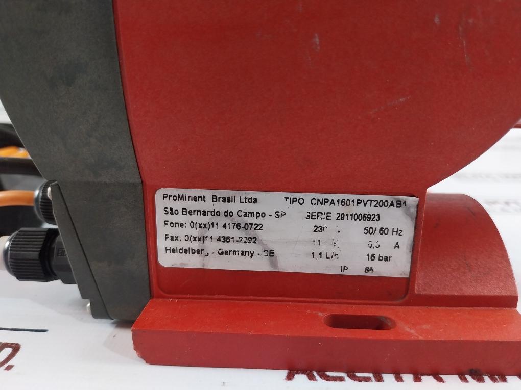 Prominent Cnpa1601pvt200ab1 Metering Pump