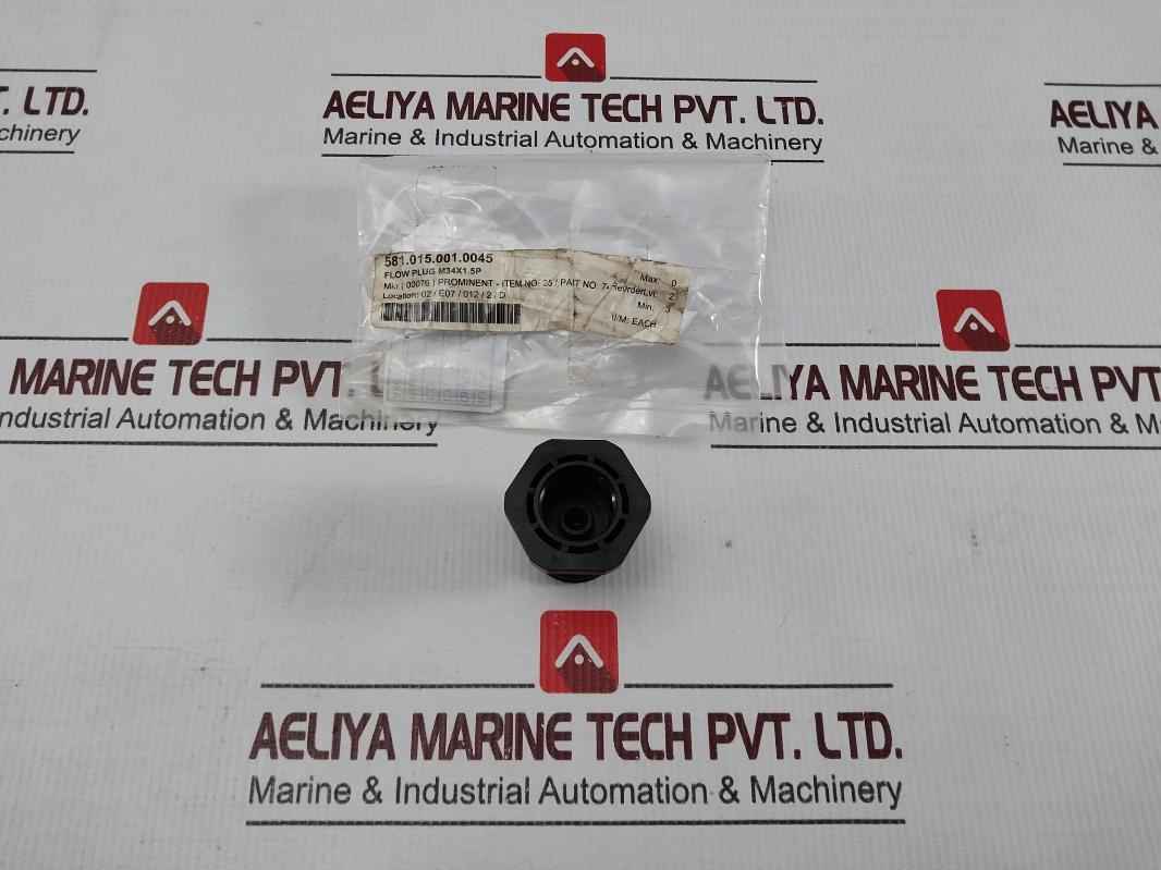 Prominent Flow Plug M34x1.5p 581.015.001.0045 74