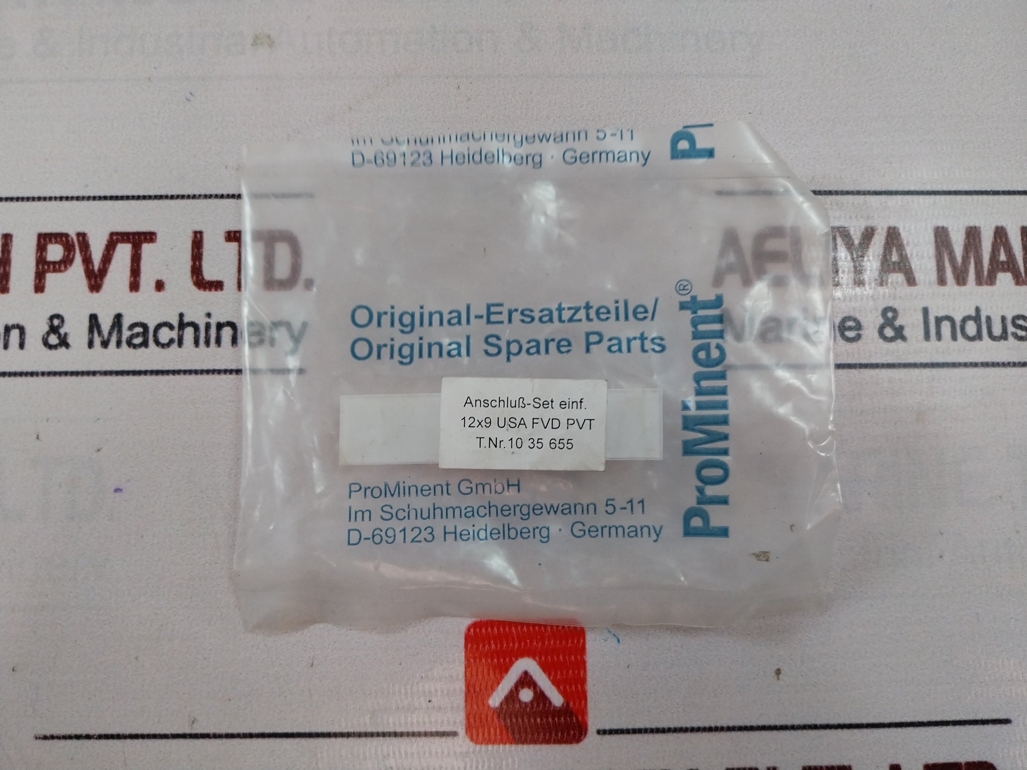 Prominent 10 35 655 Valve Gasket Connection Set