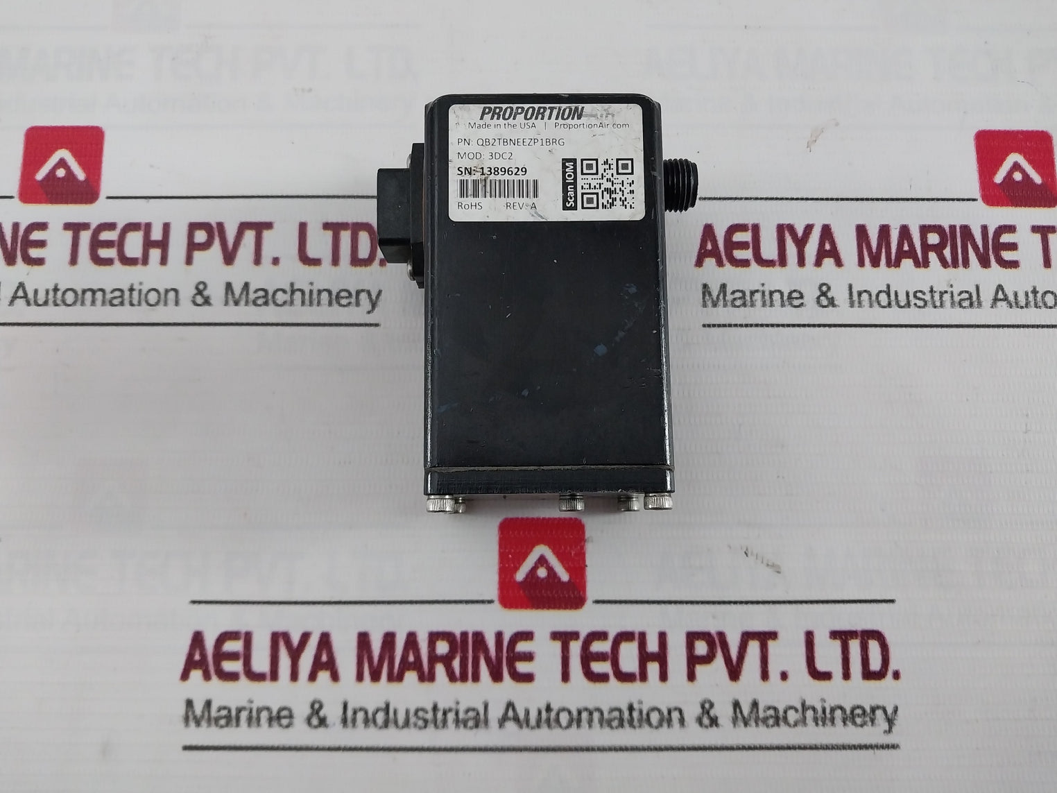 Proportion Air Qb2Tbneezp1Brg Electronic Pressure Regulator 3Dc2 Rev A