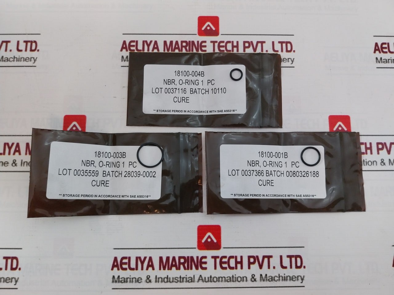 Proserv 18100-003B Relief Valve Repair Kit 22511-1 Rk Rev: T 500-1250 Psi