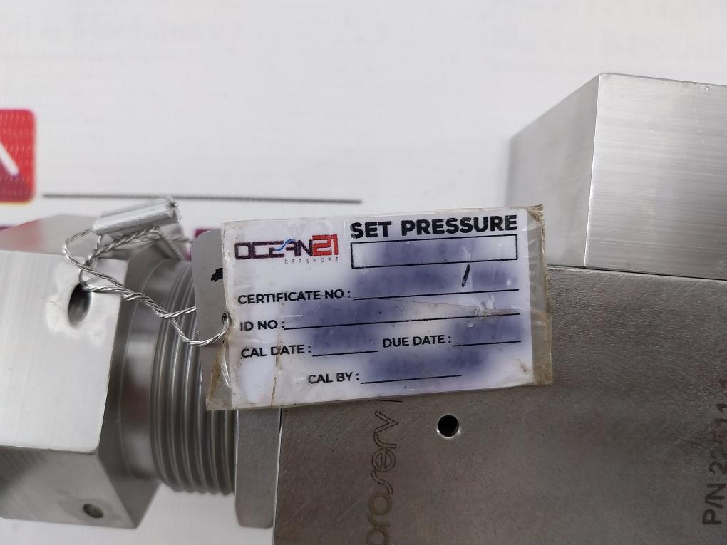 Proserv 22511-1 Relief Valve Ver 019 1250 Psi