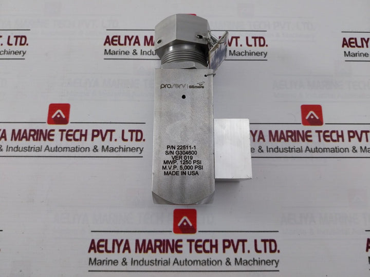 Proserv 22511-1 Relief Valve Ver 019 1250 Psi