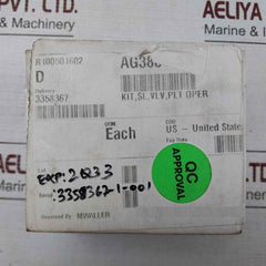 Proserv 25145 Sk Piloted Check Valve Soft Seat Kit 1" 5000 Psi Rev F Ag388-sk