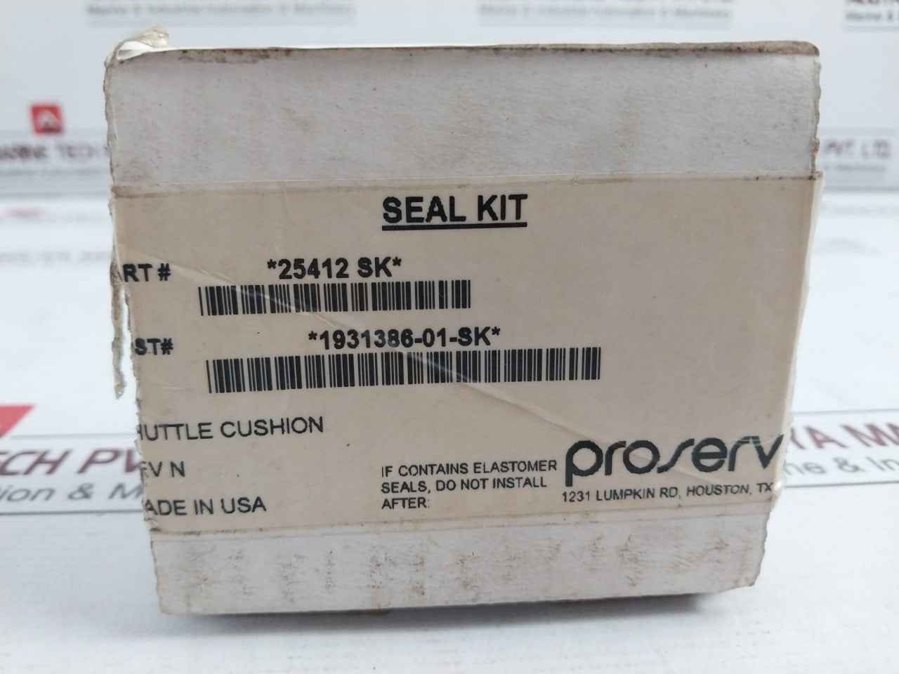 Proserv 25412 Sk Shuttle Valve Seal Kit 1931386-01-sk 18100-103C Ddc0045757