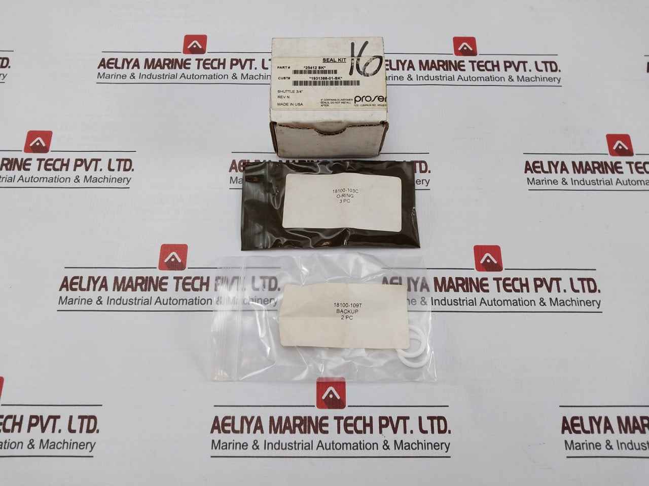 Proserve 25412 Sk Seal Shuttle Valve Kit Rev N 1931386-01-sk