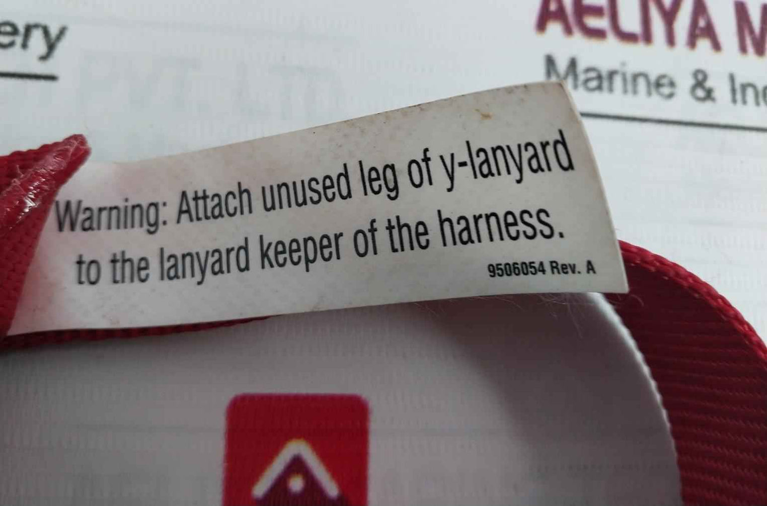 Protecta 1340180 Shock Absorbing Lanyard 5M Fall Protection Safety Harness 3.6M