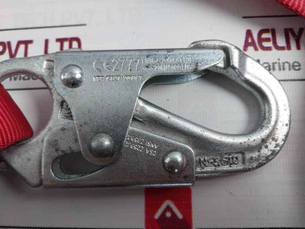 Protecta 1340180 Shock Absorbing Lanyard 5M Fall Protection Safety Harness 3.6M