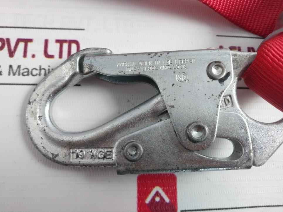 Protecta 1340180 Shock Absorbing Lanyard 5M Fall Protection Safety Harness 3.6M